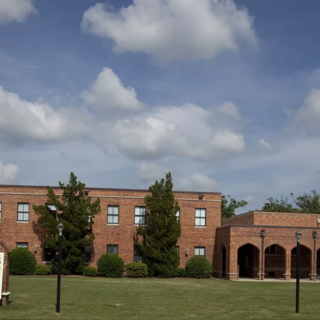 Brick United Methodist church in Fairhope, Alabama